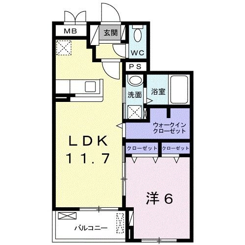 サフィア花小金井の間取り