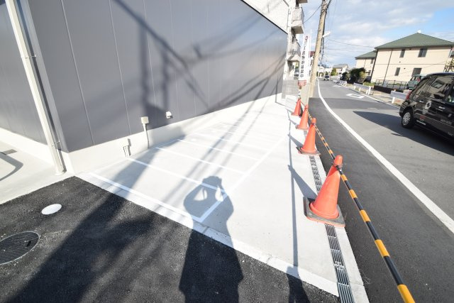 テラス市川高谷のその他共用部分|バイク駐輪場