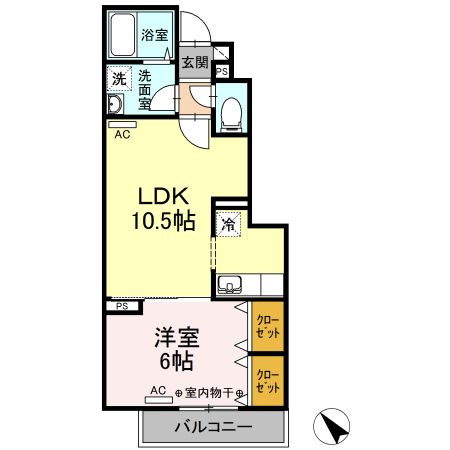 グリーンコートの間取り