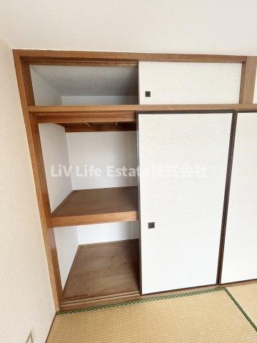 サニーブンダイの収納