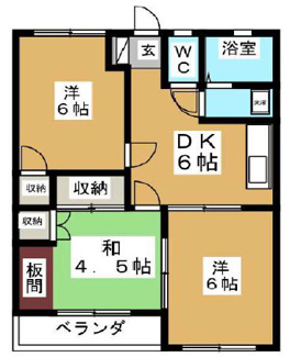【間取り】 | 【S造一棟アパート】所沢市大字上安松