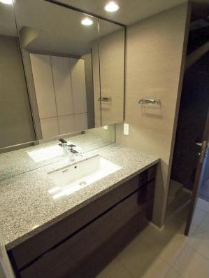 港区南青山７丁目の賃貸マンションのその他|洗面