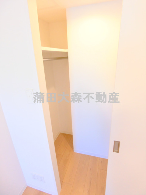 ルネサンスコート大森町の収納|収納　ウォークインクローゼット！