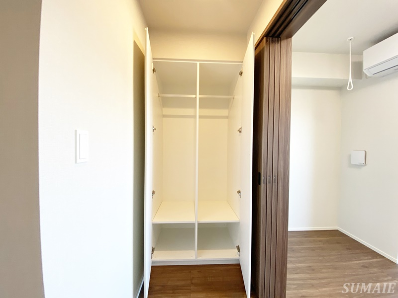 PREMIUM CUBE王子神谷の収納|クローゼットです