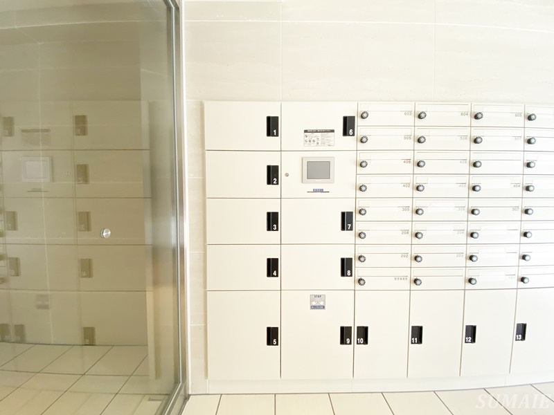 PREMIUM CUBE王子神谷のその他共用部分|宅配BOXです