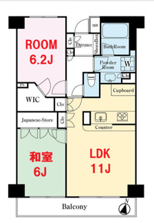 【間取り】 | 藤和シティホームズ桜木町