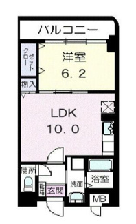 【間取り】 | ラポール西大島　イースト | 間取りです。