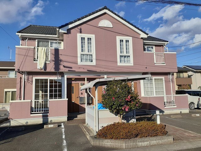 【外観】 | ベルハイツ・むつみ　Ａ | 外観は落ち着いています