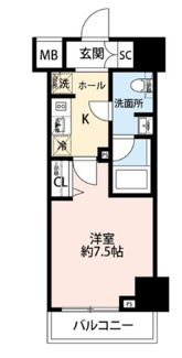 【間取り】 | プレール・ドゥーク芝浦 | 間取りです。