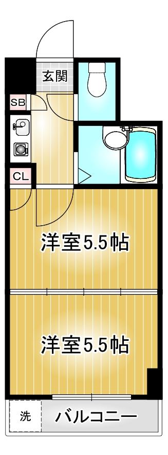 オアシス日向|名古屋市の賃貸ならMy賃貸の間取り|オアシス日向