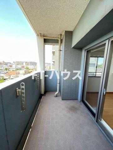 レジディア船橋Ⅰ・Ⅱのバルコニー