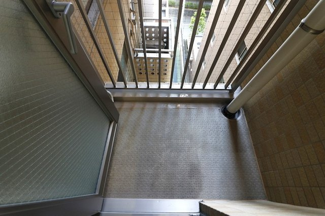 ライオンズマンション宝塚武庫川町のバルコニー