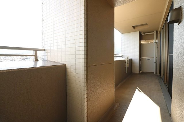 ライオンズマンション宝塚武庫川町のバルコニー