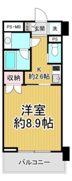 ベルファース尼崎の間取り