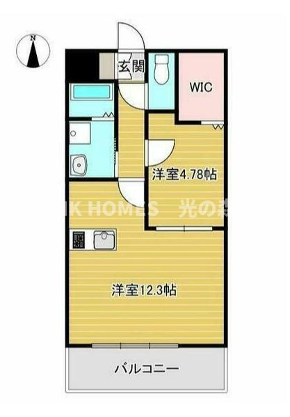 シャルム光の森の間取り