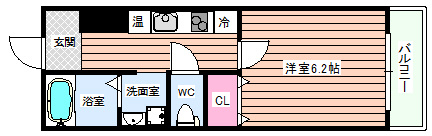 【間取り】 | みおつくし都島
