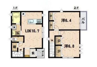 【間取り】 | ＰＲＩＭＥ　ＡＳＳＥＴ上鶴間本町 | 間取りです。