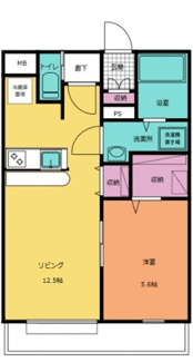 【間取り】 | ソシア坂下町 | 間取りです。