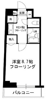【間取り】 | Ｓ．Ｋ．Ｙマンション | 間取りです。