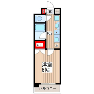 【間取り】 | モンシェール吾妻橋 | 間取りです。
