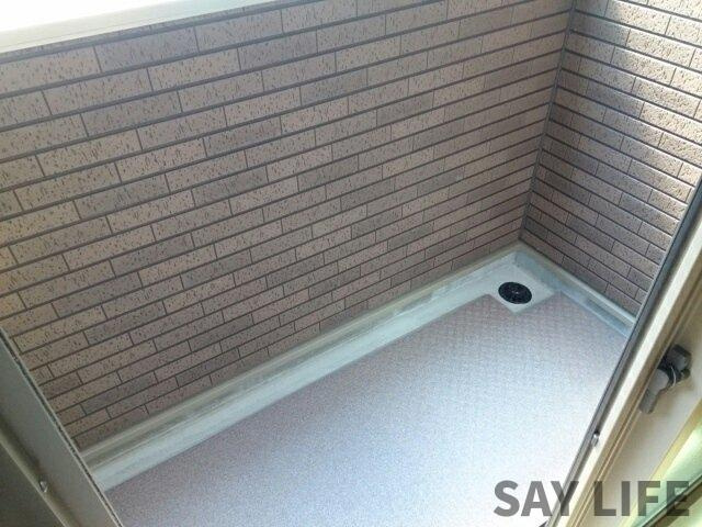 ヴェルデブリッサⅡのバルコニー