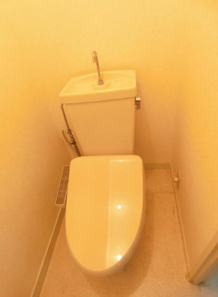中銀新橋マンシオンのトイレ|ゆったりとした空間のトイレです