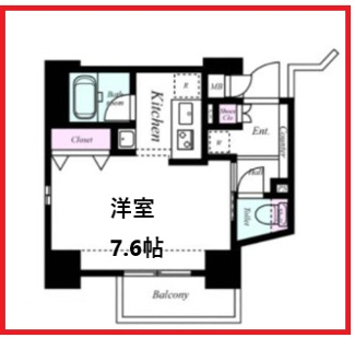 【間取り】 | レグゼアゼスト亀戸
