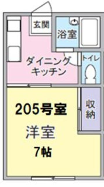 サンハイツコーノ の間取り
