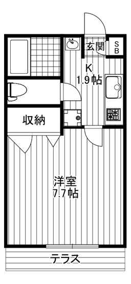 【間取り】 | Garden View