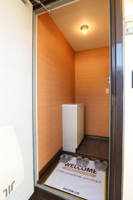 パークハイツ柏Ａの玄関|きれいな玄関です