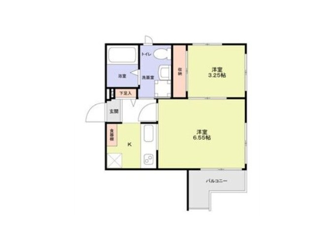 【間取り】 | ルーブル三鷹参番館