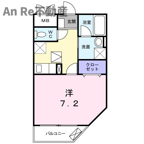 川口市大字安行藤八のアパートの間取り