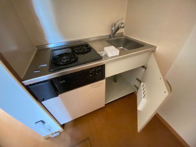 川口市大字安行藤八のアパートのキッチン
