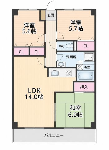 ディナスティⅧの間取り