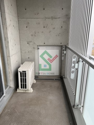 クリーンヒルズのバルコニー
