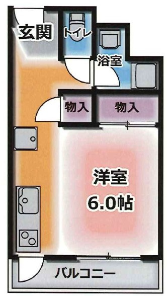 エトワール花山の間取り