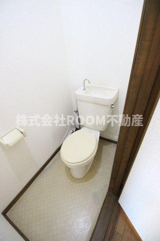 サニーコーポのトイレ|清潔感のあるトイレです