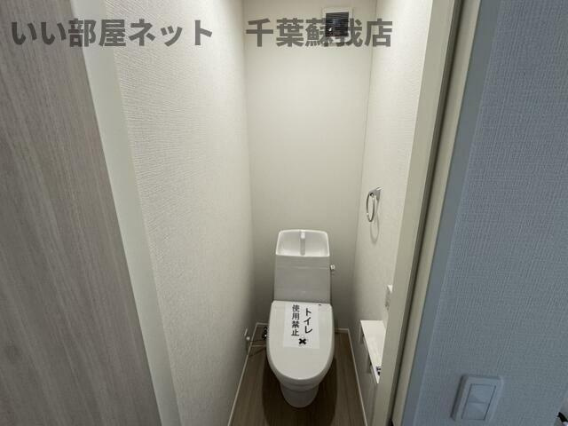 リナージュＬ　市原市若宮１丁目０１期　２号棟のトイレ