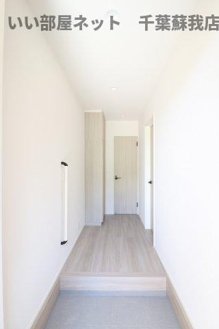リナージュＬ　市原市若宮１丁目０１期　２号棟の玄関|落ち着いた玄関です