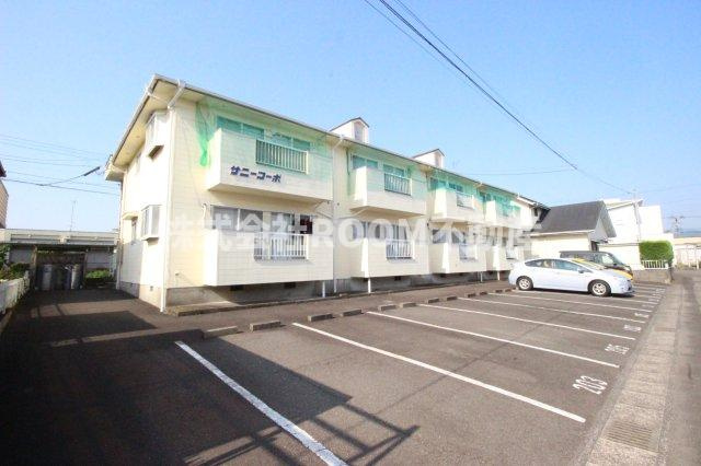 サニーコーポの外観|外観もきれいです