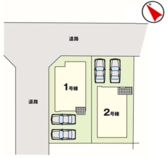 【区画図】 | 菊池郡菊陽町4期2号棟