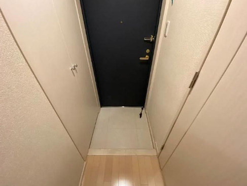 メルヴェーユ日本橋浜町の玄関|収納もある玄関です