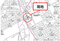 よかタウン／合志市豊岡12期／１号棟の地図