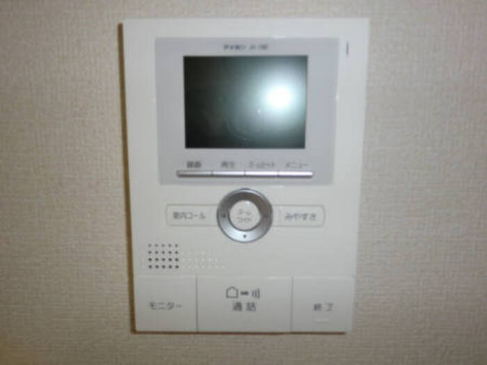 Parkside ひたち野のセキュリティ|録画機能付きTVインターホン