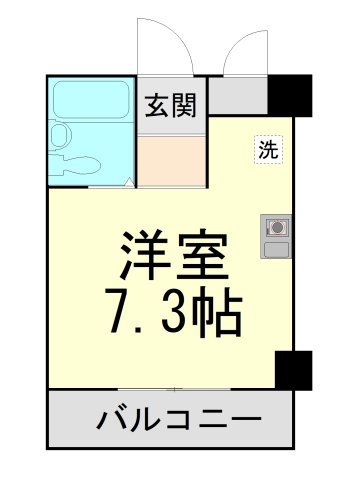 サンコート住吉駅前の間取り
