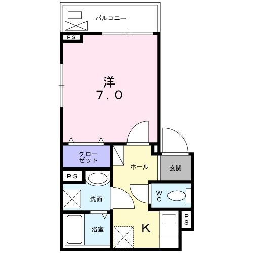 グランデパール　北小岩の間取り|間取りです。
