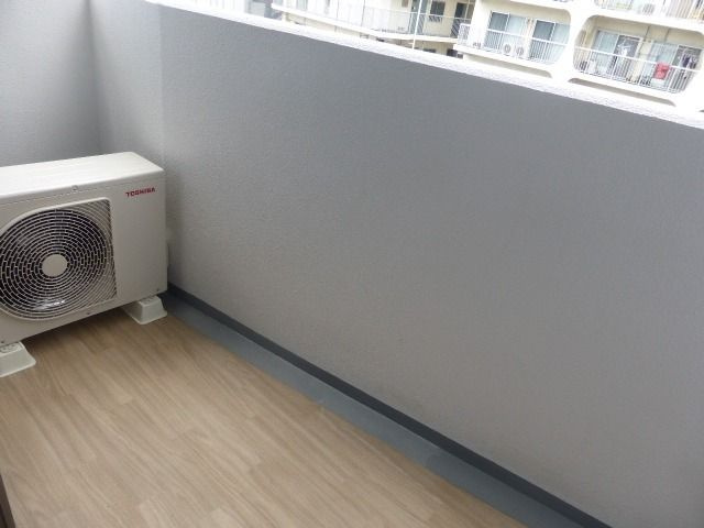 リヴシティ田町のバルコニー