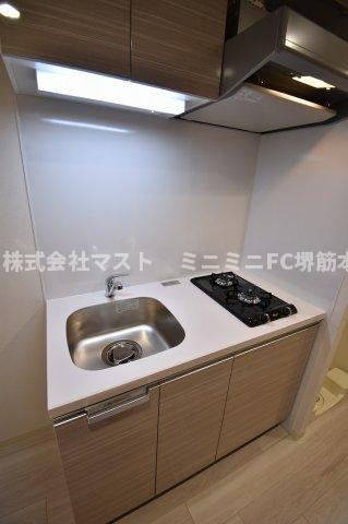 プレサンス堺筋本町センティスのキッチン