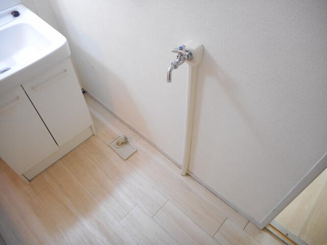 嬉しい室内洗濯機置場♪