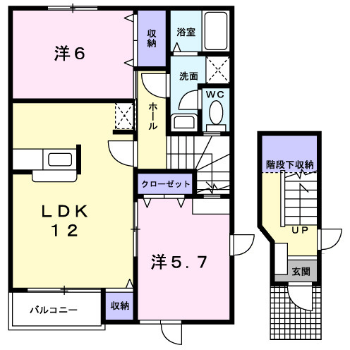レフィナードの間取り
